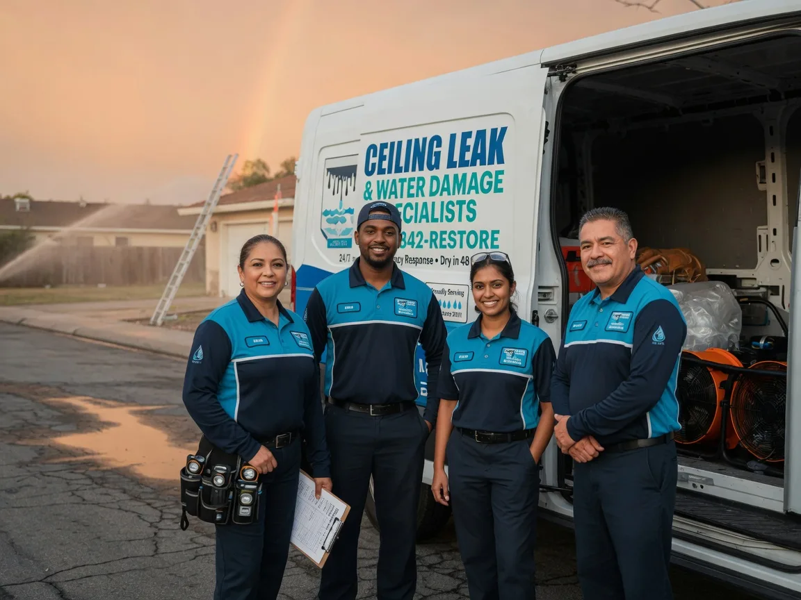 Ceiling Leak Cleanup company in Bladensburg, OH